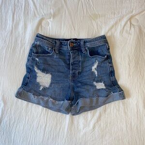 Hollister denim shorts